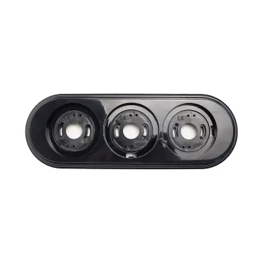 Рамка пластиковая АБС Edisel Basic FrBl-03