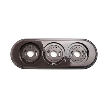Рамка пластиковая АБС Edisel Basic FrBr-03 Рамка пластиковая АБС Edisel Basic FrBr-03