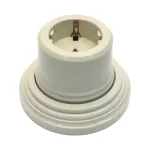 Розетка АБС Edisel Basic KBS-02
