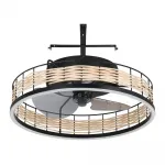 Вентилятор потолочный со светильником Eglo FRANA 35148 от ImperiumLoft