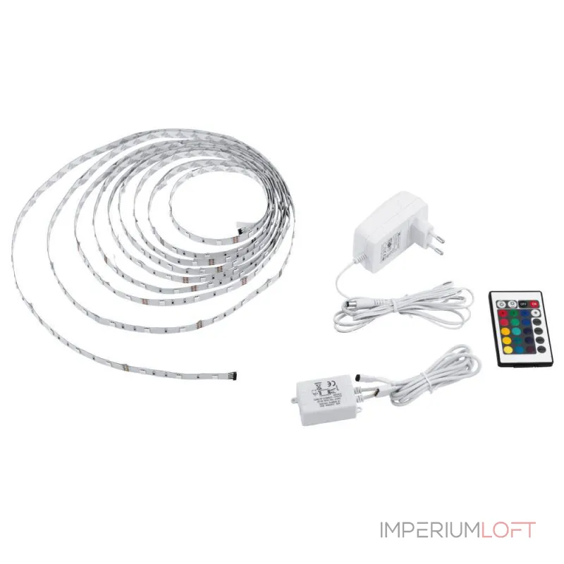 Светодиодная лента Eglo 17,5W L6000 RGB 13533 Светодиодная лента Eglo 17,5W L6000 RGB 13533
