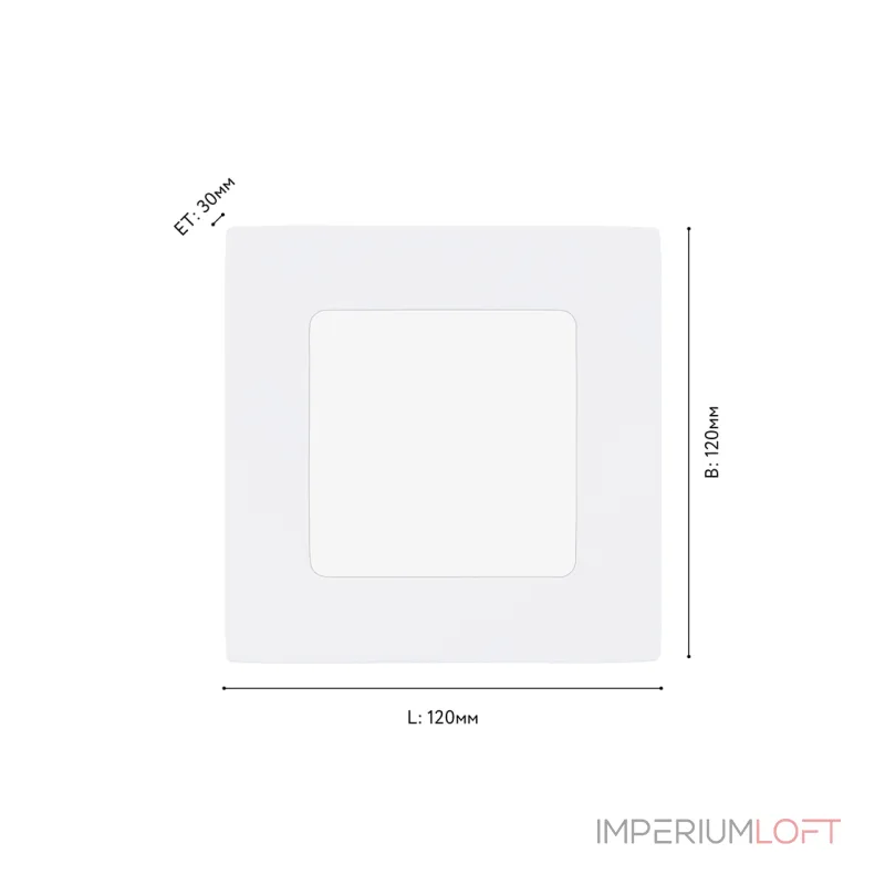 Встраиваемый светильник Eglo ПРОМО Fueva 1 pro 64607