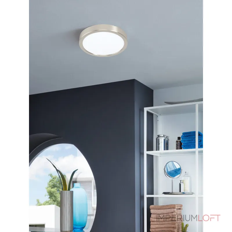 Накладной светильник Eglo ПРОМО Fueva 5 99229 Цвет арматуры никель Цвет плафонов белый