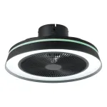 Потолочный вентилятор со светильником (RGB+TW) Eglo VALLONIA 35196