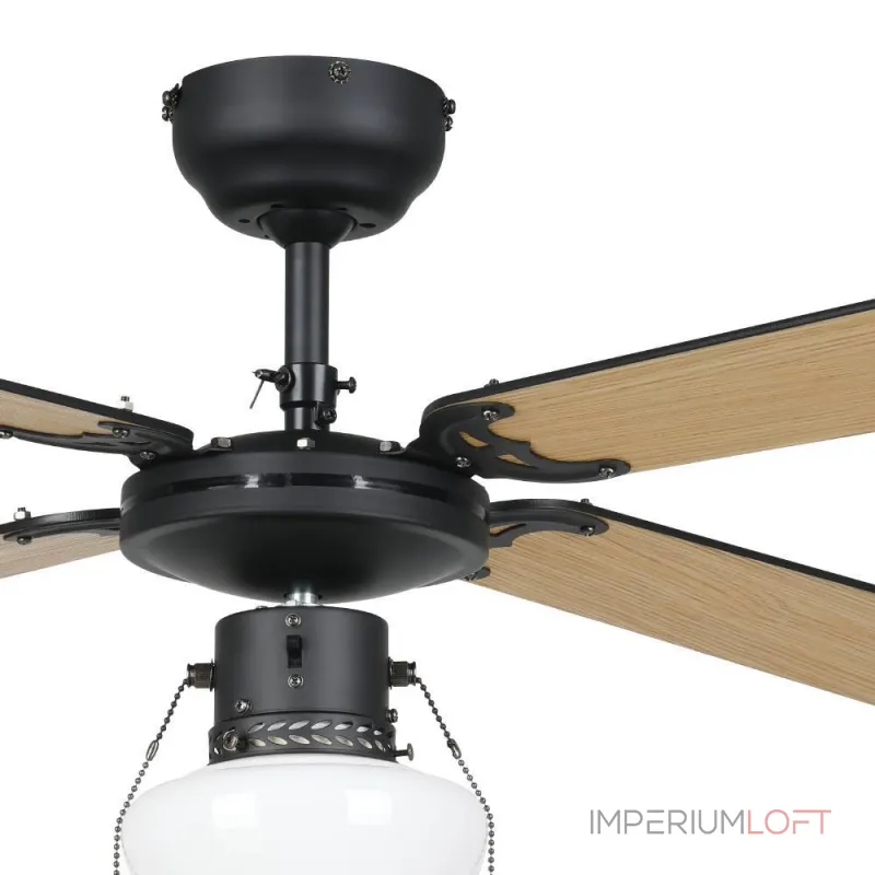 Вентилятор потолочный со светильником Eglo FORTALEZA 35122 от ImperiumLoft