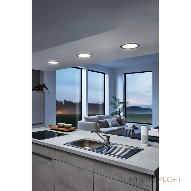 Потолочный ультратонкий светильник Eglo FUEVA 1 31676от ImperiumLoft