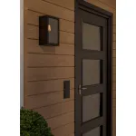 Уличный настенный светильник Eglo Alamonte Smoke 33627 от ImperiumLoft