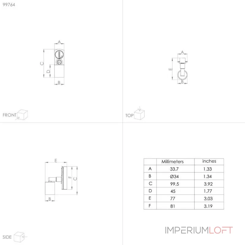 Спот Eglo TB BUZZ 99764 от ImperiumLoft Спот Eglo TB BUZZ 99764 от ImperiumLoft