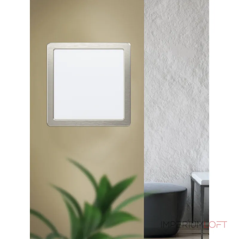 Встраиваемый светильник Eglo ПРОМО Fueva 5 99185 Цвет арматуры никель Цвет плафонов белый