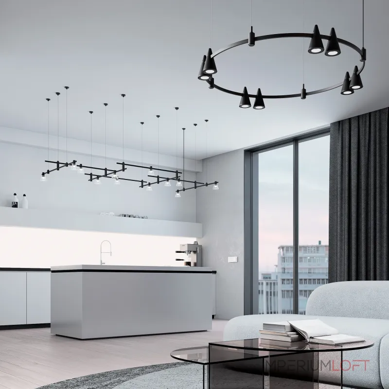 Подвесной комплект с вводом питания Elektrostandard esthetic magnetic a065438