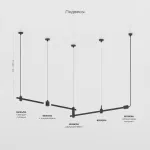 Подвесной комплект с вводом питания Elektrostandard esthetic magnetic a065438
