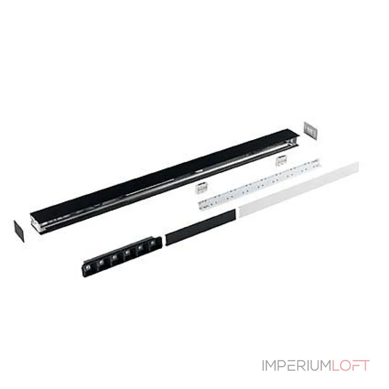 Модульный светильник Ideal Lux Fluo Accent FLUO ACCENT 1800 4000K BLACK