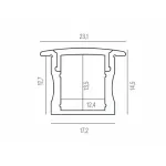 Профиль Donolux DL18501 DL18501RAL9003
