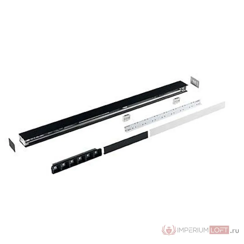 Модульный светильник Ideal Lux Fluo Accent FLUO ACCENT 1800 3000K ALLUMINIUM от ImperiumLoft