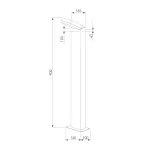 Ландшафтный светильник Elektrostandard Sensor 1542 TECHNO LED