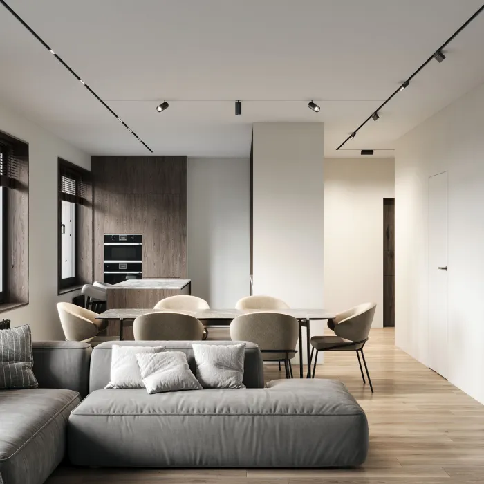 Умный трековый поворотный светильник Elektrostandard slim magnetic a066587 от ImperiumLoft