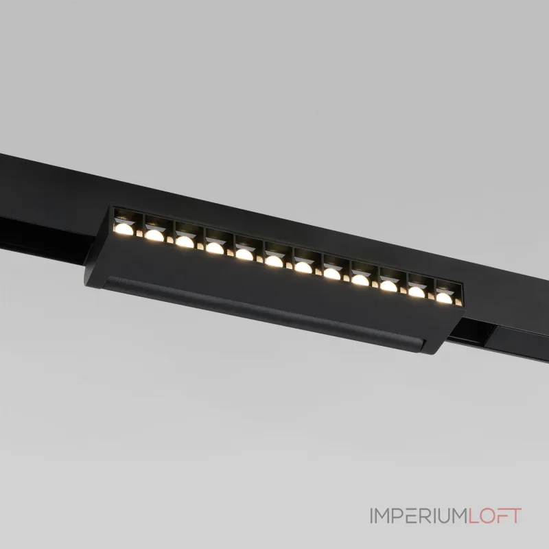 Умный трековый поворотный светильник Elektrostandard slim magnetic a066587
