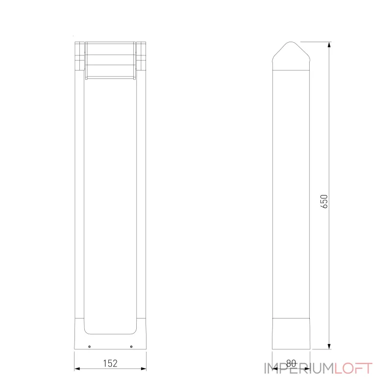 Ландшафтный светильник Elektrostandard DORS LED 35163/F