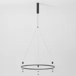 Шинопровод с тросовыми креплениями round черный ø800 Elektrostandard esthetic magnetic a065428