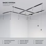 Трековый светильник Elektrostandard Basic System 85900/01