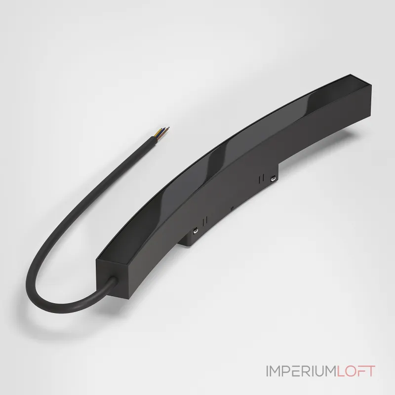 Блок питания 200W для радиусного шинопровода черный Ø 1200mm Elektrostandard Slim Magnetic 95058/00