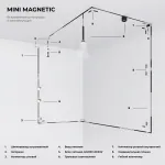 Гибкий коннектор черный Elektrostandard mini magnetic a065633