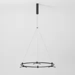 Шинопровод с тросовыми креплениями round черный ø800 Elektrostandard esthetic magnetic a065428