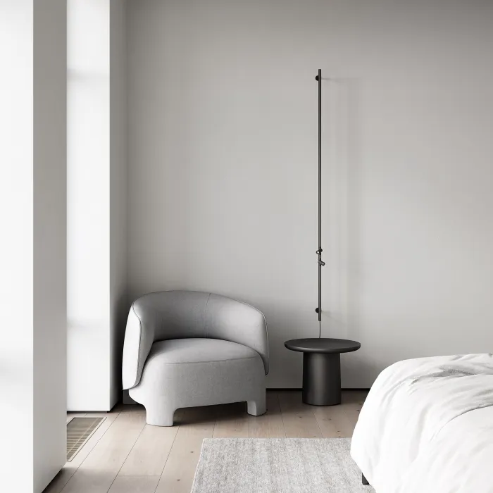 Настенно-потолочное крепление для шинопровода round Elektrostandard mini magnetic a067290 от ImperiumLoft
