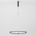 Шинопровод с тросовыми креплениями round черный ø800 Elektrostandard esthetic magnetic a065428