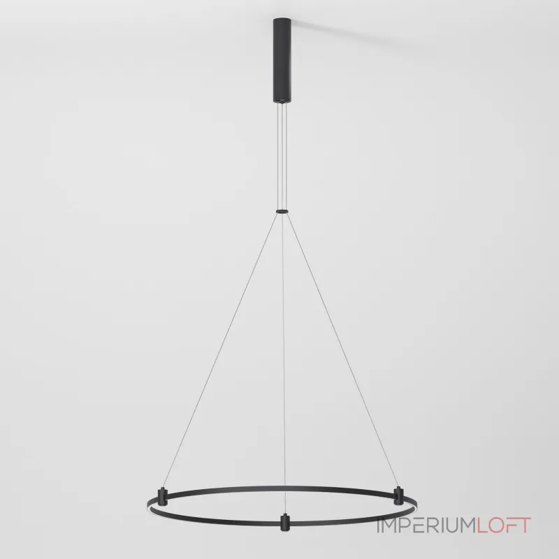 Шинопровод с тросовыми креплениями round черный ø800 Elektrostandard esthetic magnetic a065428