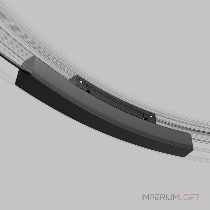 Блок питания 200W для радиусного шинопровода черный Ø 1200mm Elektrostandard Slim Magnetic 95058/00