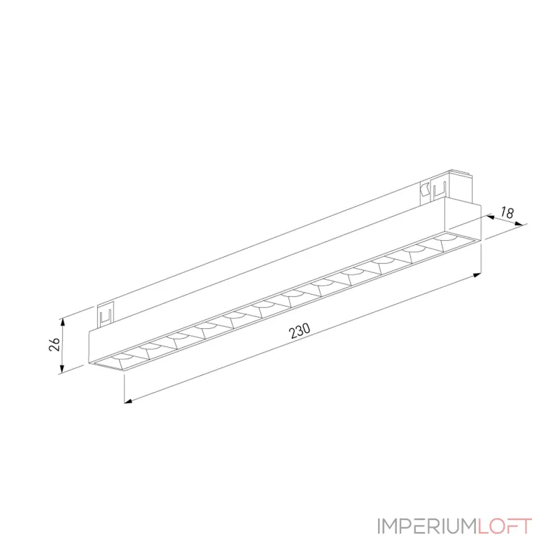 Трековый светильник Elektrostandard Line Magnetic 85528/01