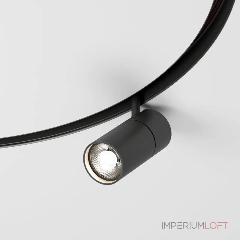Трековый поворотный светильник для радиусного шинопровода Elektrostandard slim magnetic a066516