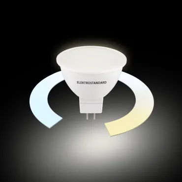Умная лампа G5.3 LED 7W 3300К-6500К CCT+DIM Elektrostandard a071007