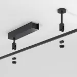 Декоративная стойка с вводом питания 124 мм Elektrostandard Esthetic Magnetic 85140/00
