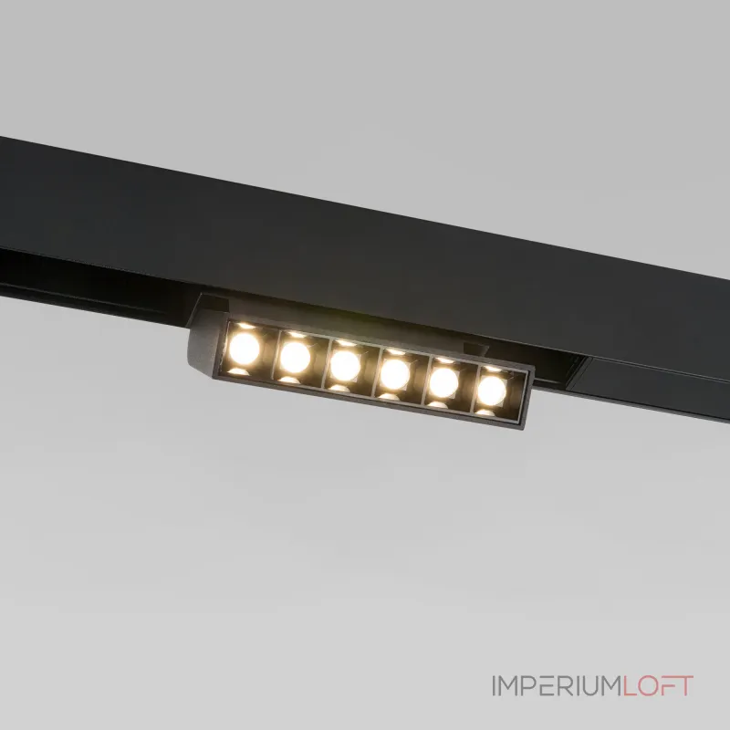 Умный трековый поворотный светильник Elektrostandard slim magnetic a066586
