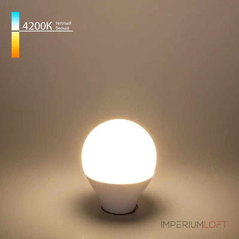 Светодиодная лампа mini classic led 9w 4200k e14 Elektrostandard mini classic a058933