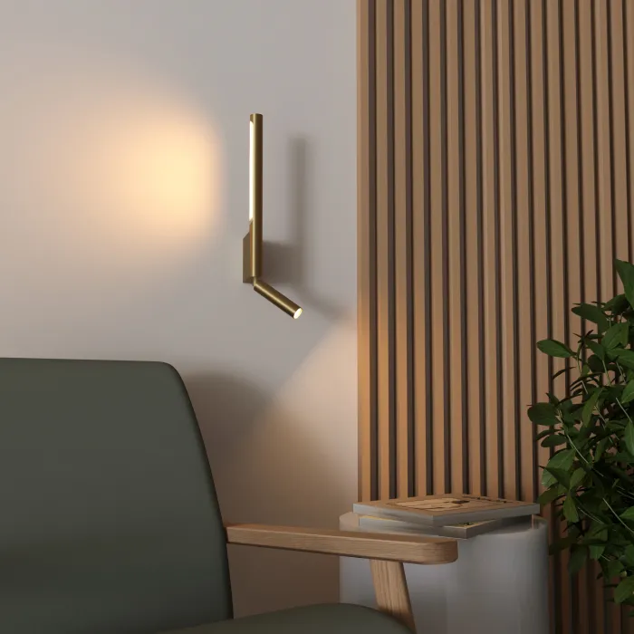 Настенный светодиодный поворотный светильник Elektrostandard sarca a066400 от ImperiumLoft