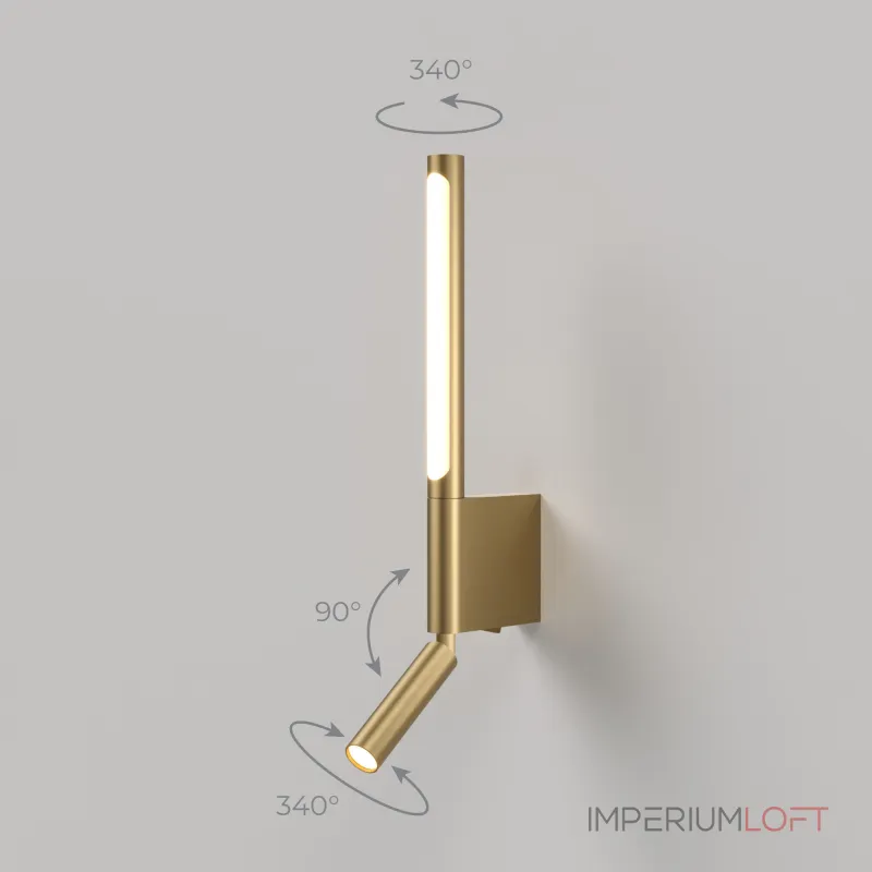 Настенный светодиодный поворотный светильник Elektrostandard sarca a066400 от ImperiumLoft Настенный светодиодный поворотный светильник Elektrostandard sarca a066400 от ImperiumLoft