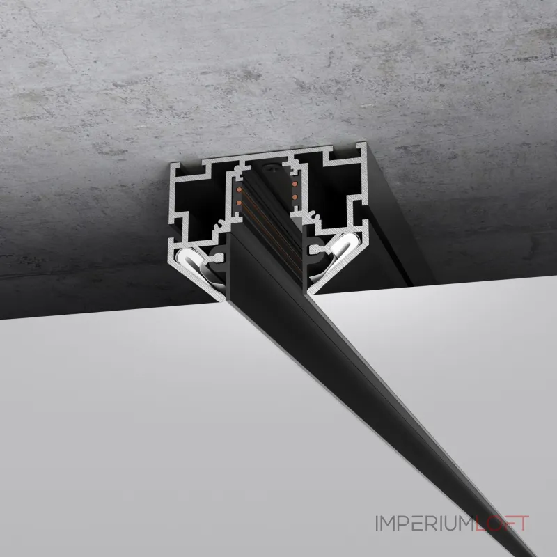 Шинопровод в натяжной потолок с декоративными вставками 3м Elektrostandard Slim Magnetic 85242/00