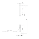 Ландшафтный светильник Elektrostandard Invi 35155/F черный