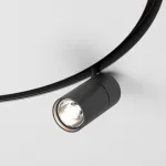 Трековый поворотный светильник для радиусного шинопровода Elektrostandard slim magnetic a066515