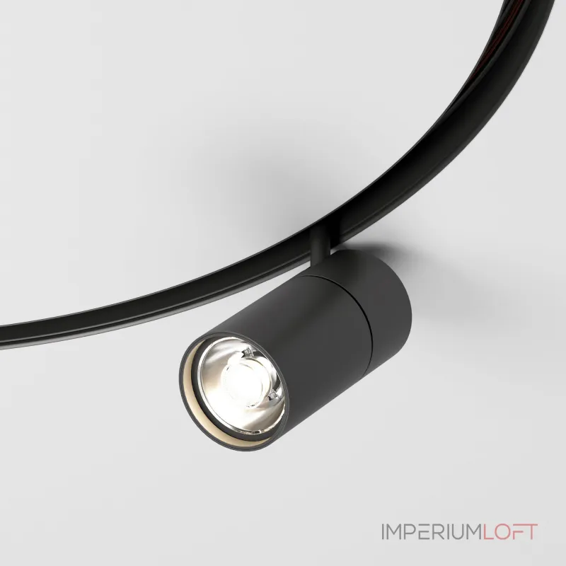 Трековый поворотный светильник для радиусного шинопровода Elektrostandard slim magnetic a066515
