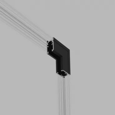Коннектор угловой внутренний для накладного шинопровода Elektrostandard mini magnetic a065640