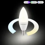 Умная лампа Свеча LED C37 Е14 7W 3300К-6500К CCT+DIM Elektrostandard Умная лампа Свеча a071005