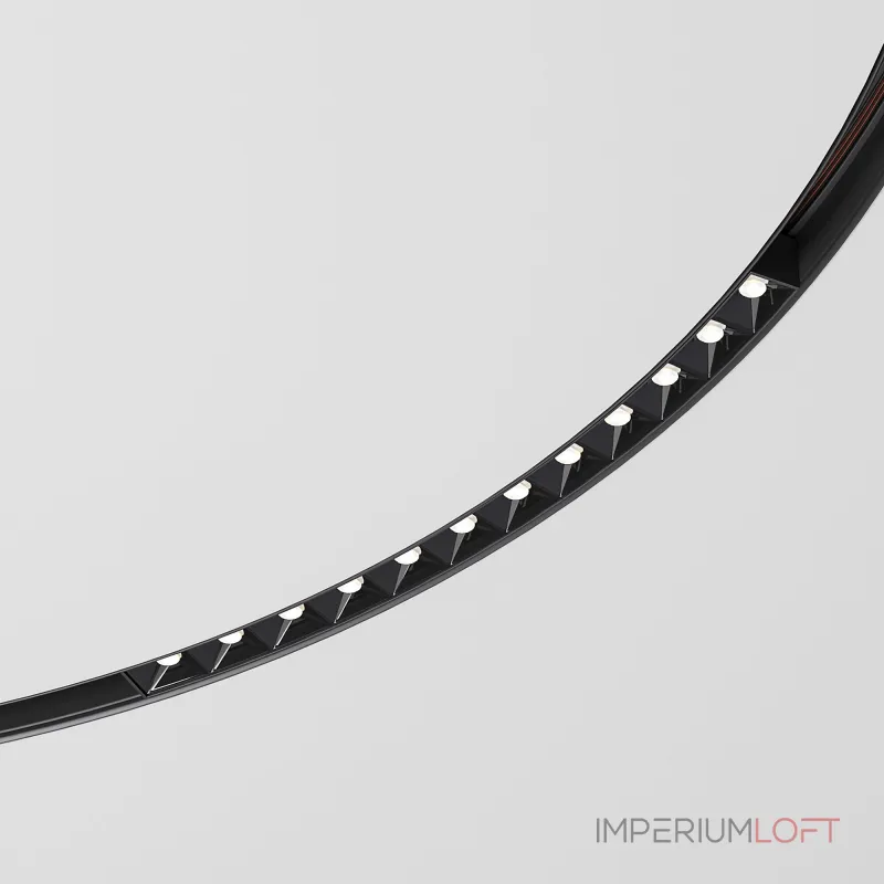 Трековый светильник для радиусного шинопровода Elektrostandard slim magnetic a066514 Трековый светильник для радиусного шинопровода Elektrostandard slim magnetic a066514