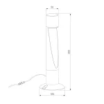 Ландшафтный светильник Elektrostandard Recess 35177/S