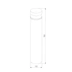 Садово-парковый светильник Elektrostandard Techno 1532 TECHNO LED