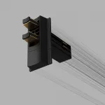 Соединитель для круглого шарнирного коннектора чёрный Elektrostandard slim magnetic a063967