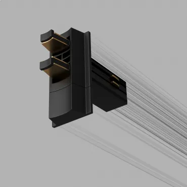 Соединитель для круглого шарнирного коннектора чёрный Elektrostandard slim magnetic a063967